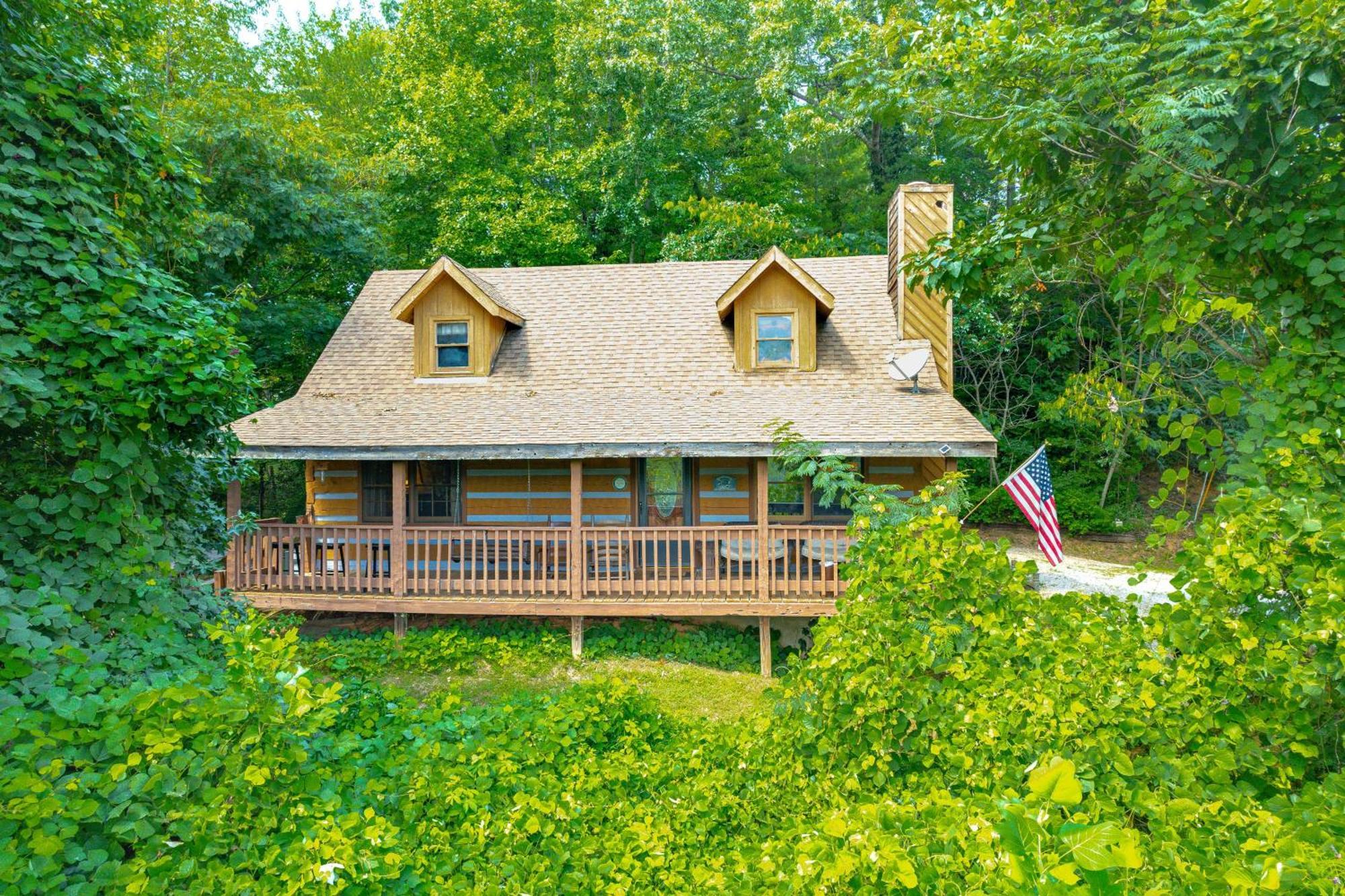 Вілла Gatlinburg Smoky Mountain Cabin About 1 Mi To Park! Екстер'єр фото